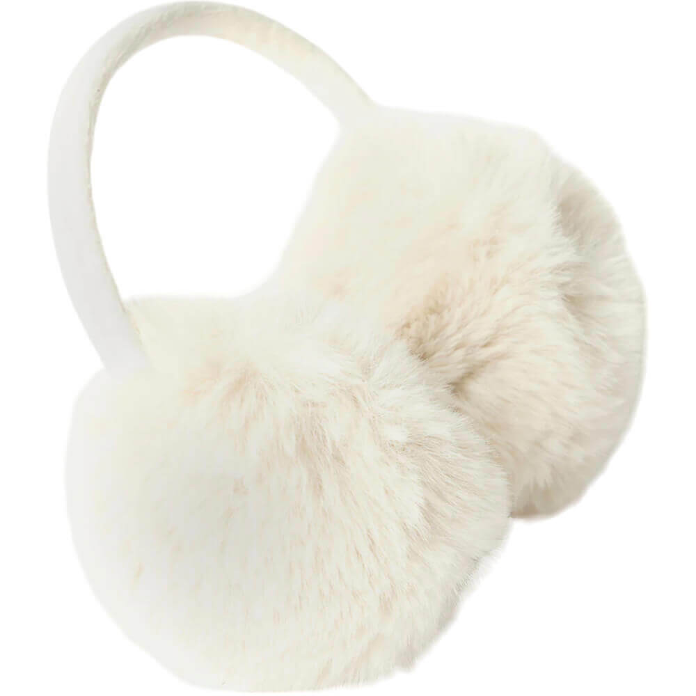 Mint Velvet Neutral Faux Fur Earmuffs